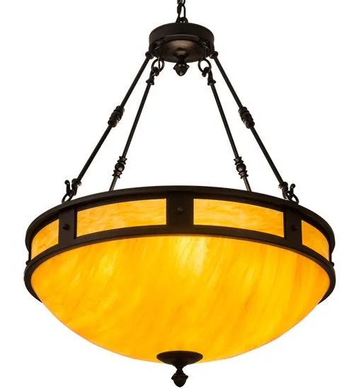 2nd Avenue Capella 05.0781.28.AS.3SATBLKWI Pendant Light - Satin Black Wrought Iron