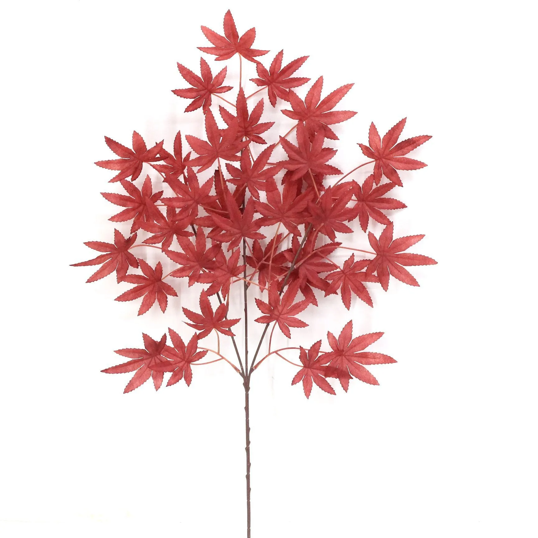 5PCS Artificial Flower Maple Leaf Flower Arrangement Decoration Leaves Dried Flower  Fake Flower