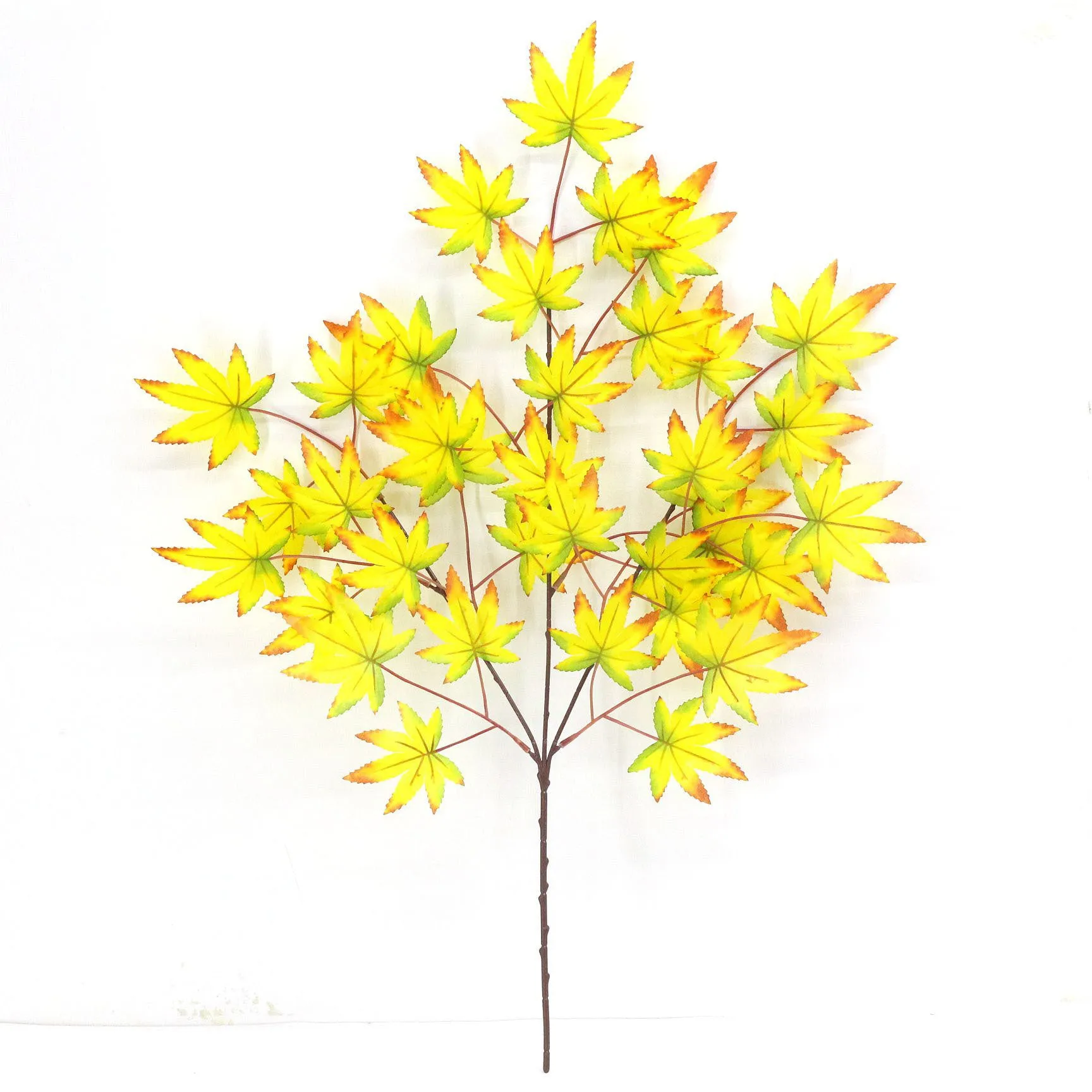 5PCS Artificial Flower Maple Leaf Flower Arrangement Decoration Leaves Dried Flower  Fake Flower