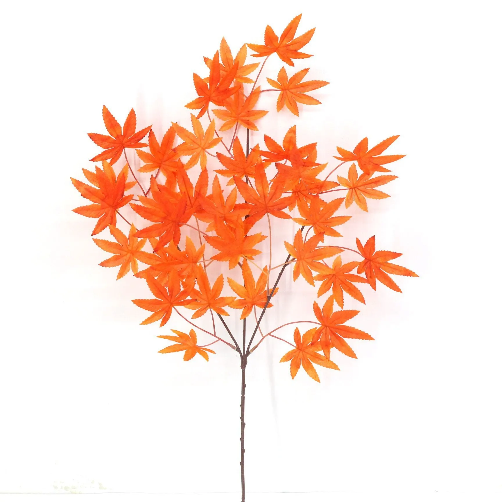 5PCS Artificial Flower Maple Leaf Flower Arrangement Decoration Leaves Dried Flower  Fake Flower