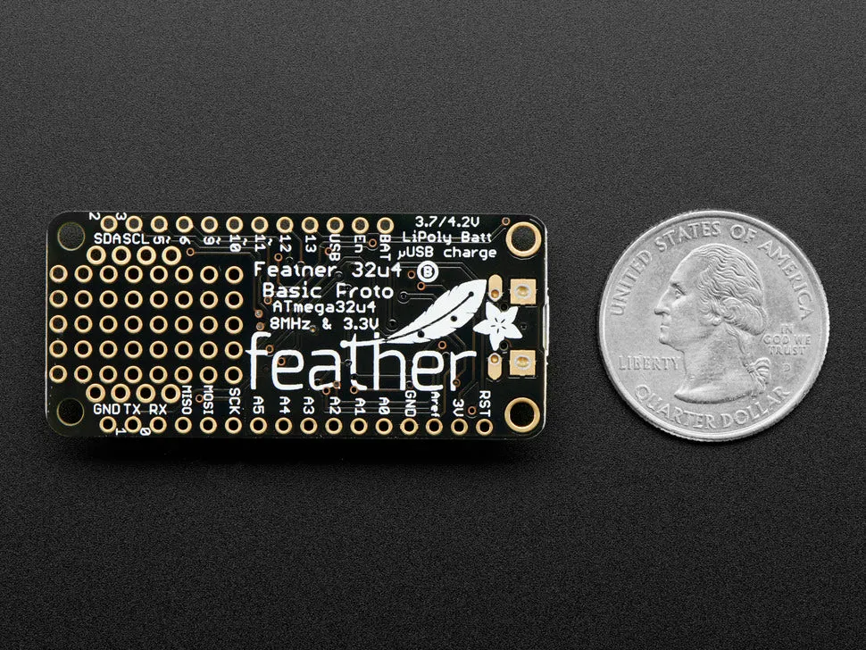 Adafruit Feather 32u4 Basic Proto