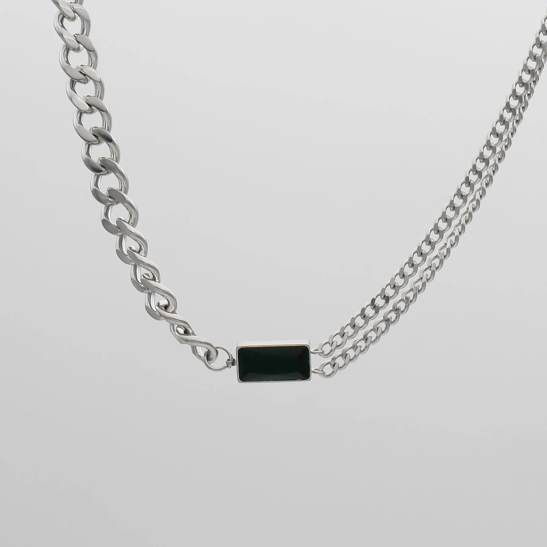 Callie Cuban Contrast Necklace