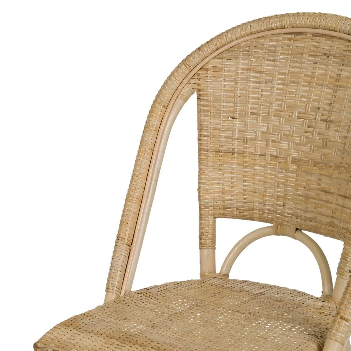 Dining Chair Natural Rattan 50 X 56 X 88 CM