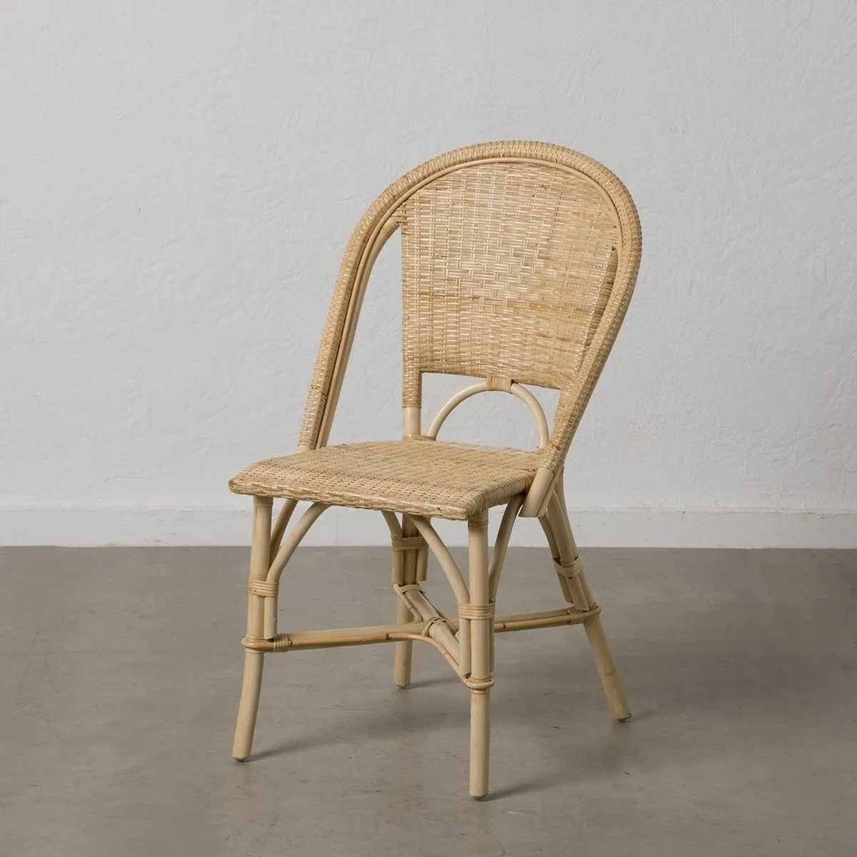 Dining Chair Natural Rattan 50 X 56 X 88 CM