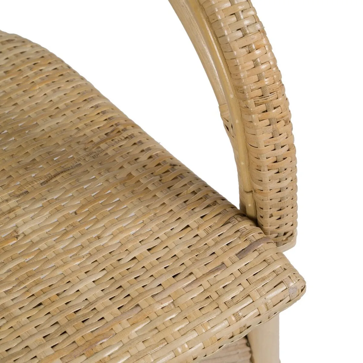 Dining Chair Natural Rattan 55 X 60 X 84 CM