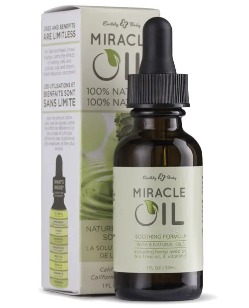 Earthly Body Hemp Miracle Oil - 1 Oz