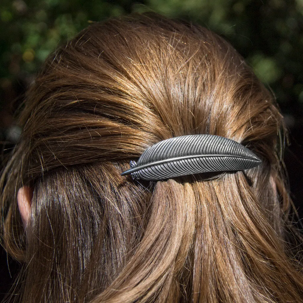 Feather Barrette