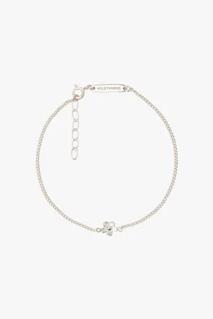 Flower Bracelet Silver