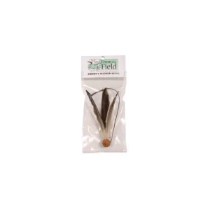 From The Field Freddy's Feather Wand Natural Cat Toy Refill