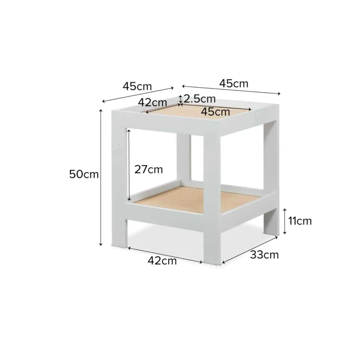 Georgia Side Table - Square