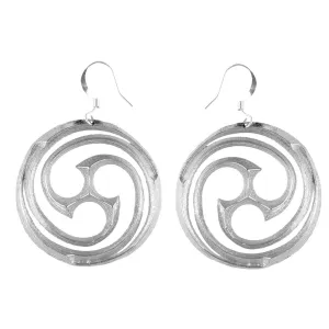 Goddess Spiral Earrings