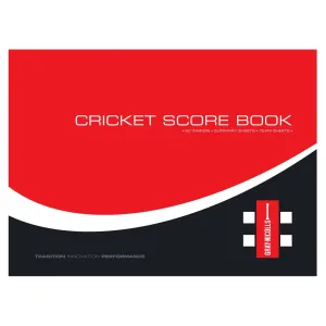 Gray Nicolls Cricket Score Book