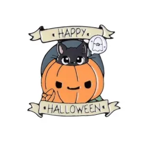 Happy Halloween Enamel Pin