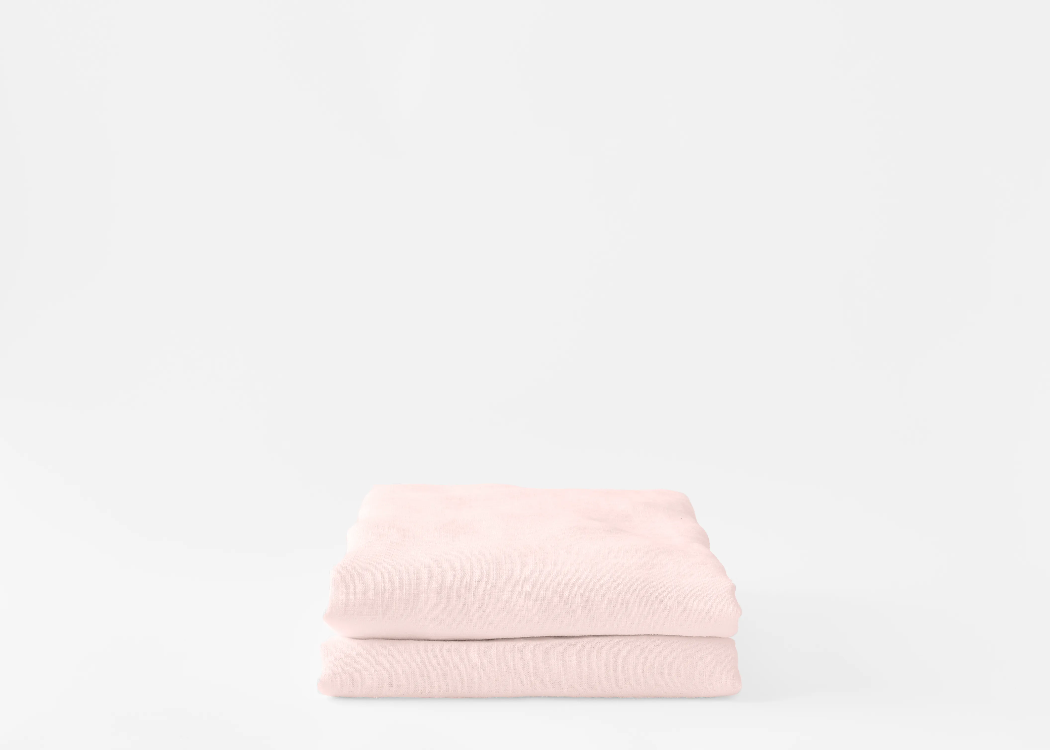 Hemp Pillowcases in Rosewater