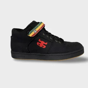 IPATH Hemp Grasshopper Black Rasta Skate Shoe Size 13