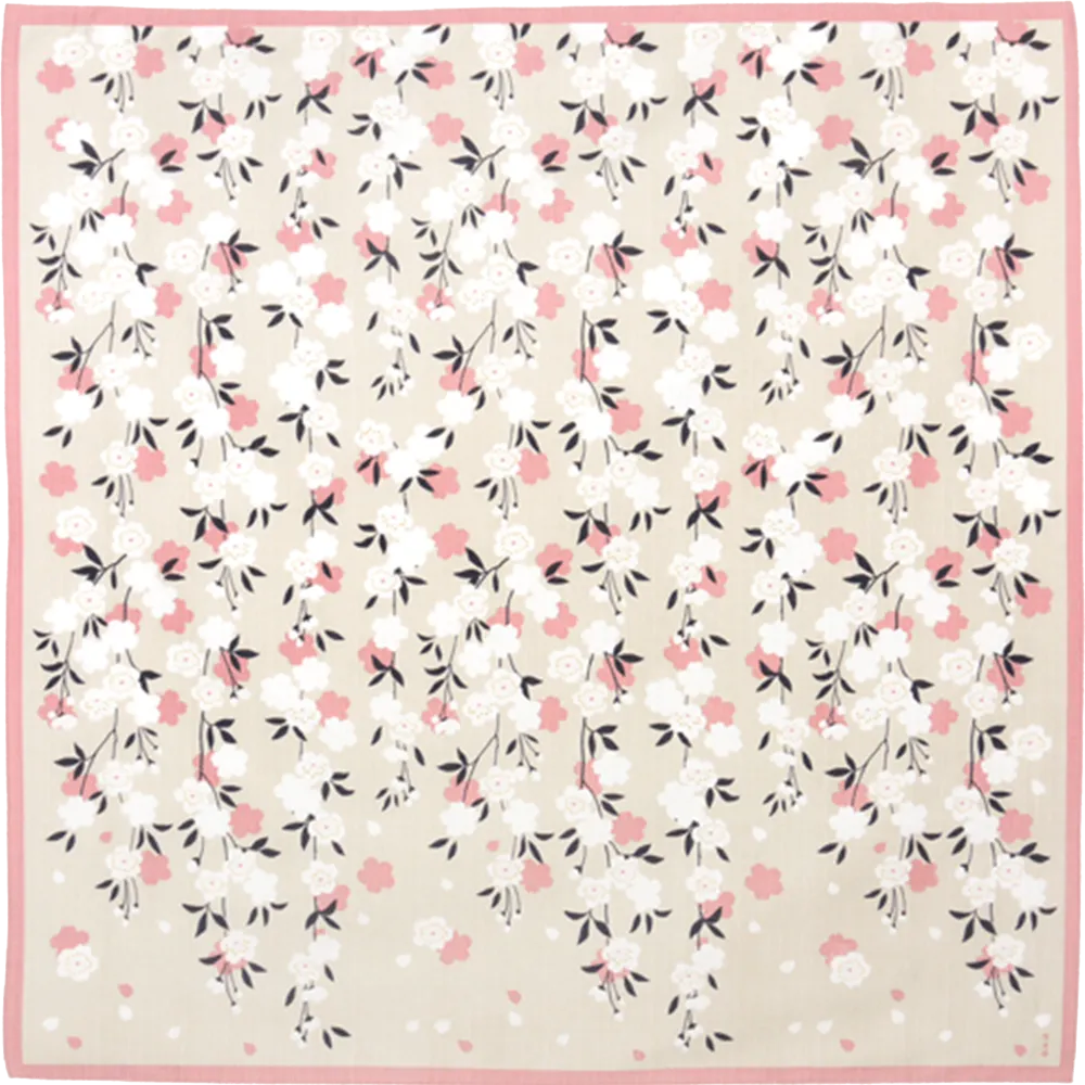 Large Furoshiki - Fluttering Cherry Blossom