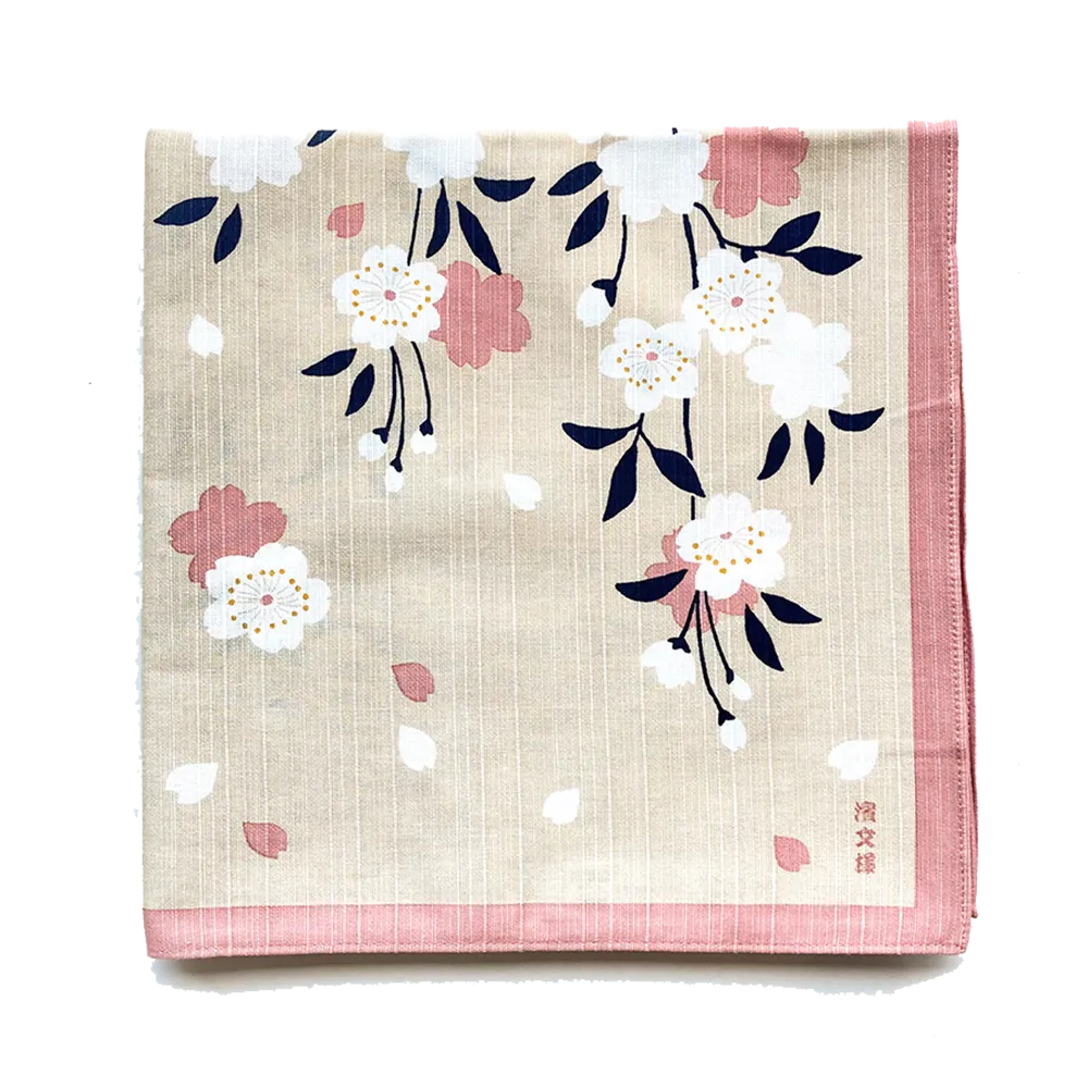 Large Furoshiki - Fluttering Cherry Blossom