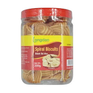 Longdan Spiral Biscuits 200g