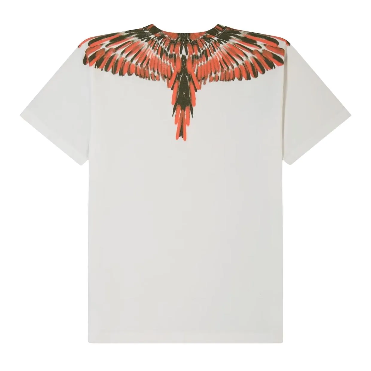 Marcelo Burlon Kids Army Chalk Wings White T-Shirts