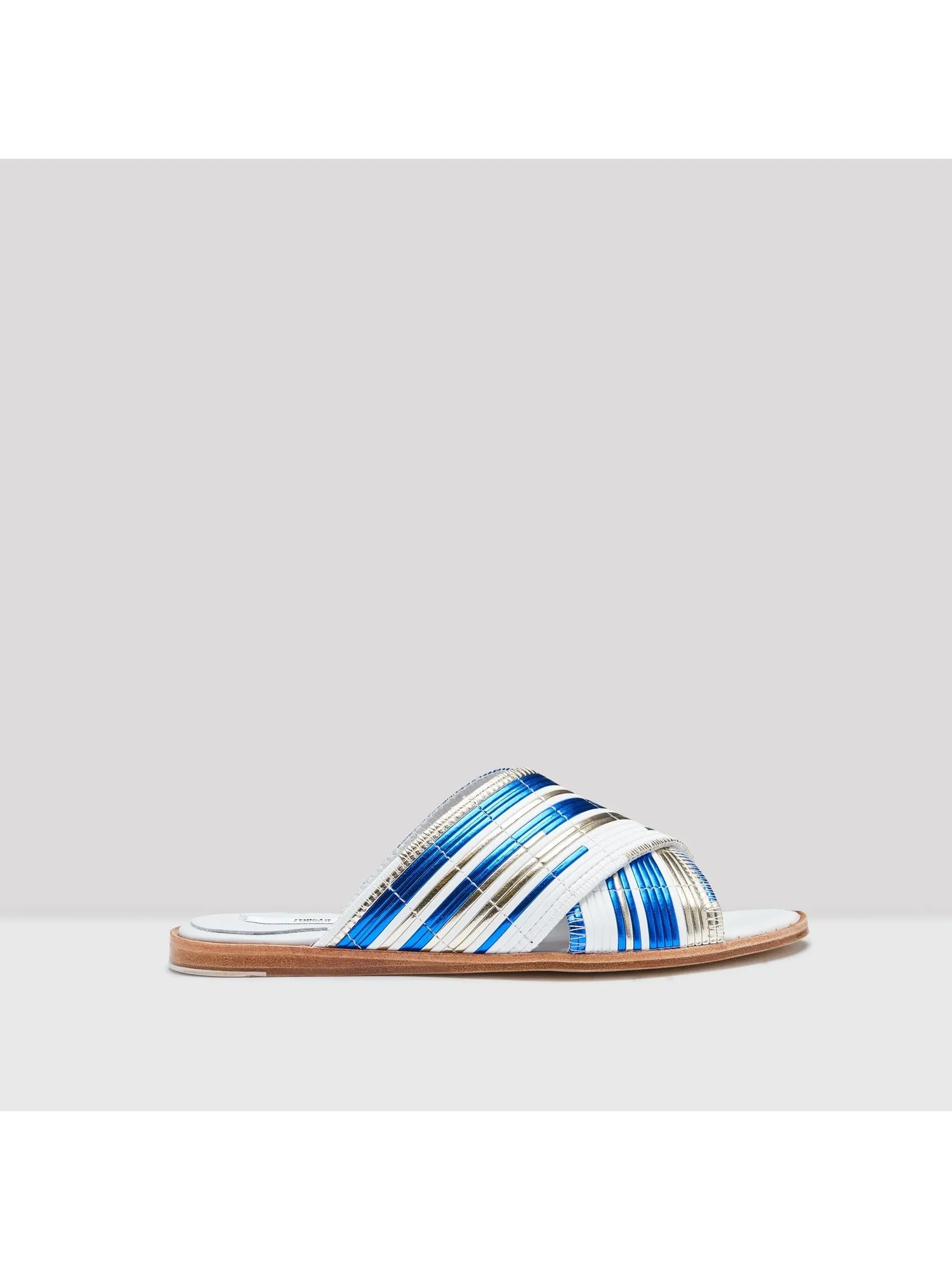 Miista - DEB BLUE RATTAN SANDALS