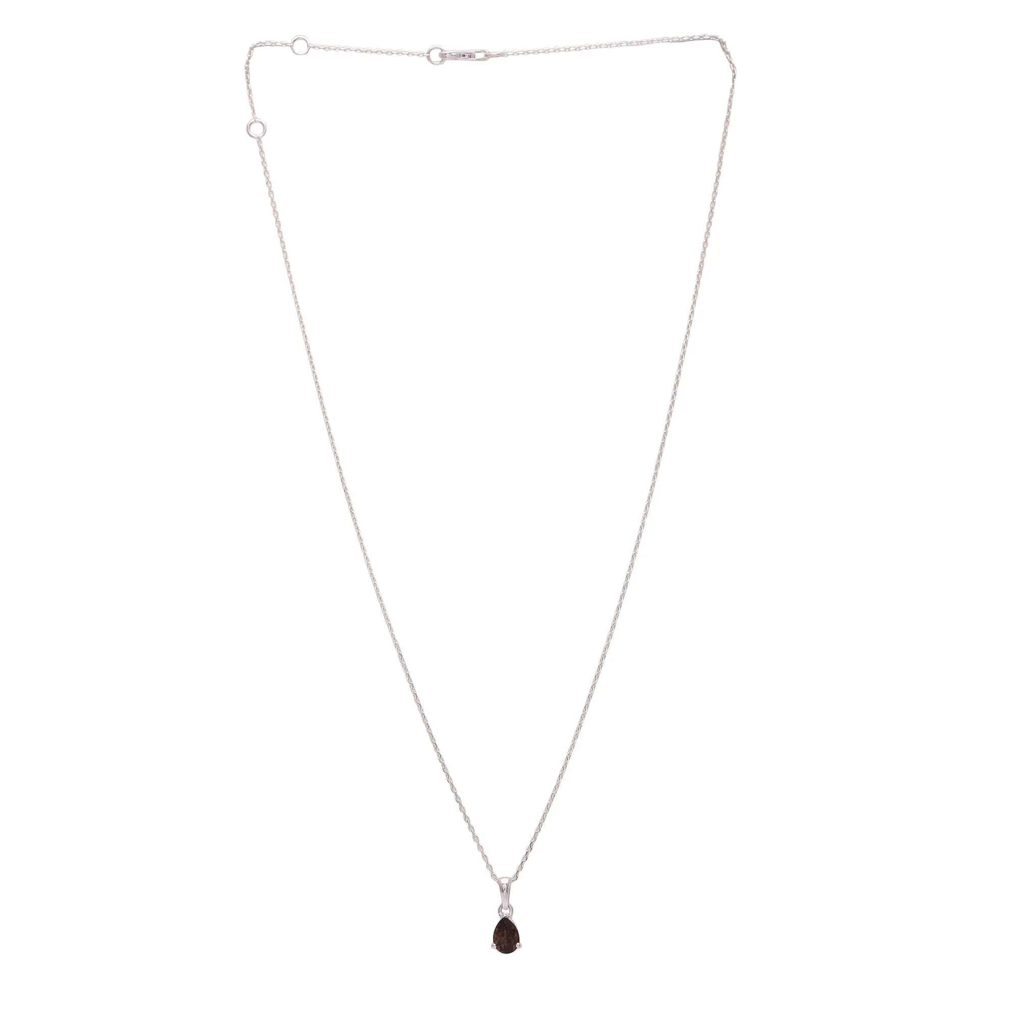 Naazuk necklace, smokey quartz