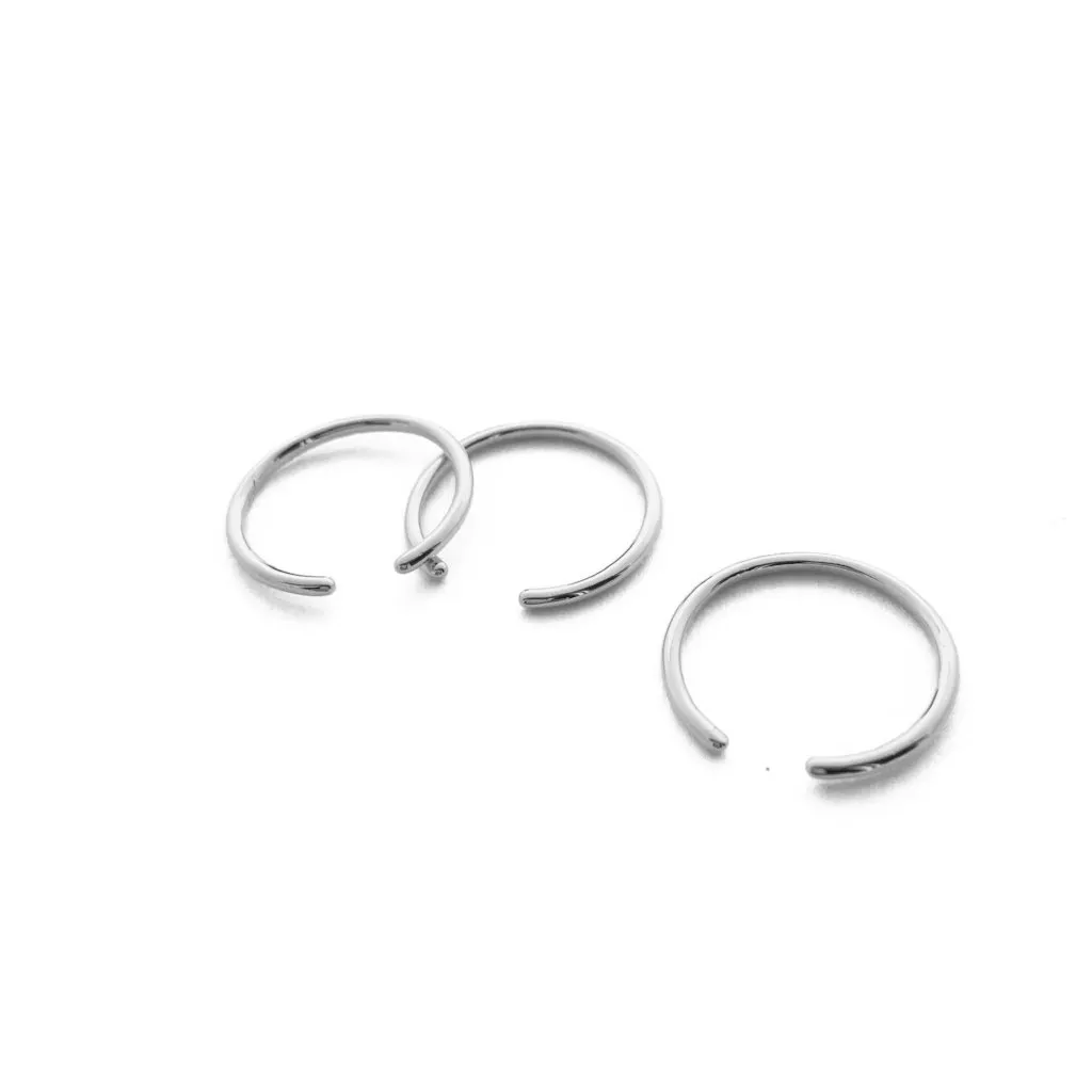 Open Skinny Stacking Ring Trio - Final Sale