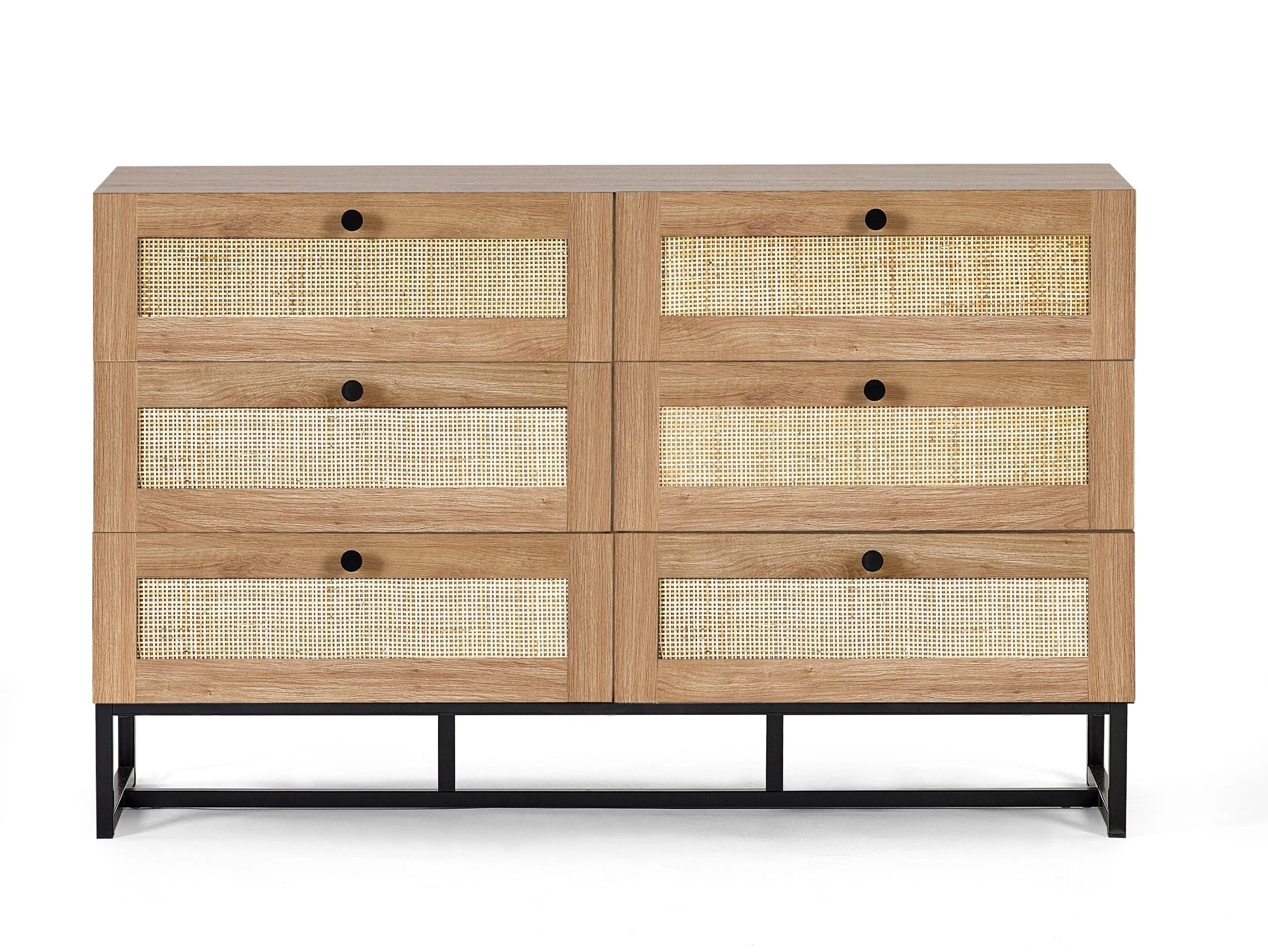 Padstow 6 Drawer Chest - Oak