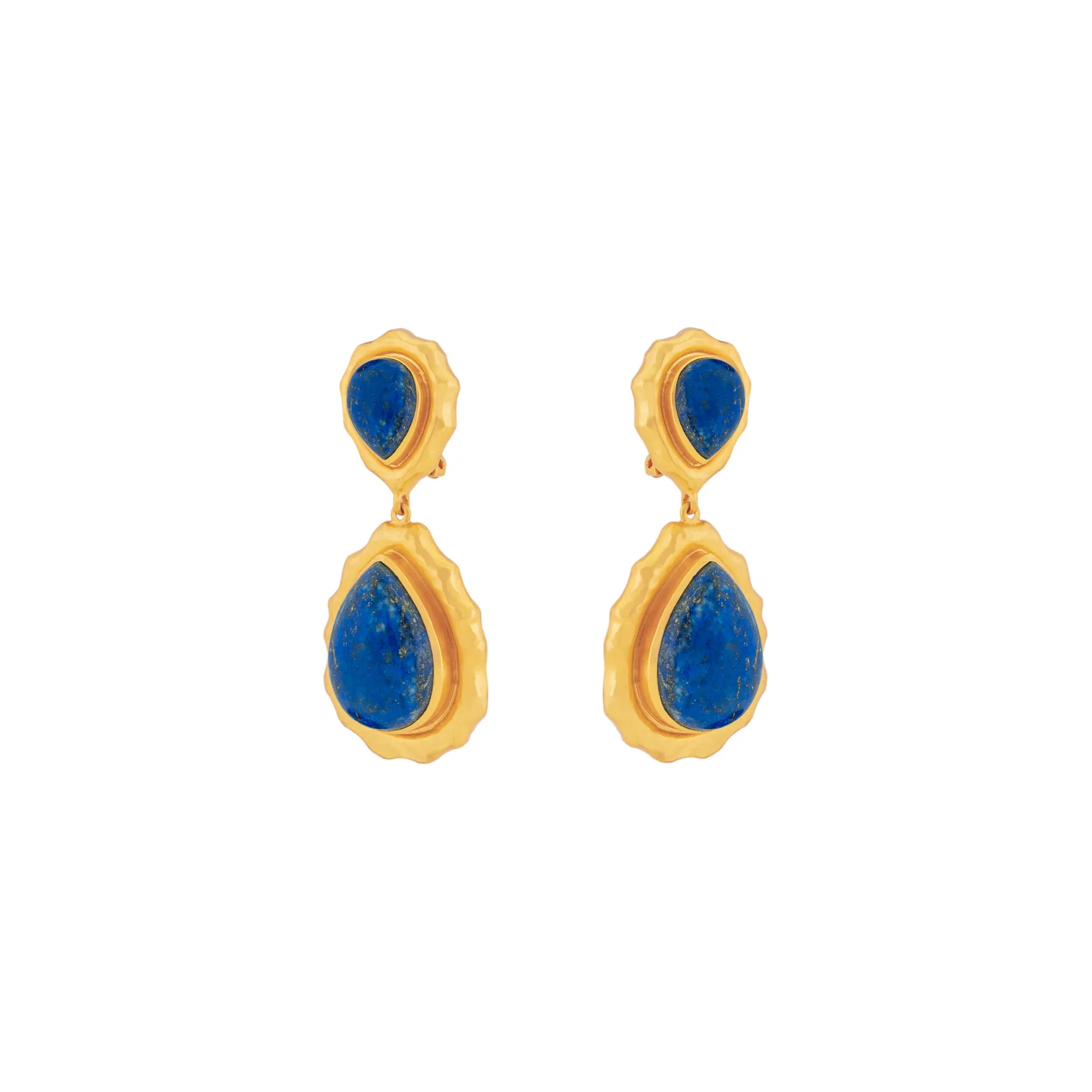 Paulina Earrings Lapis