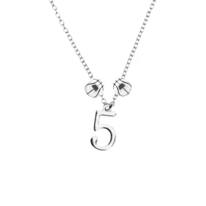 Personalized Basketball Necklace with Number Charm