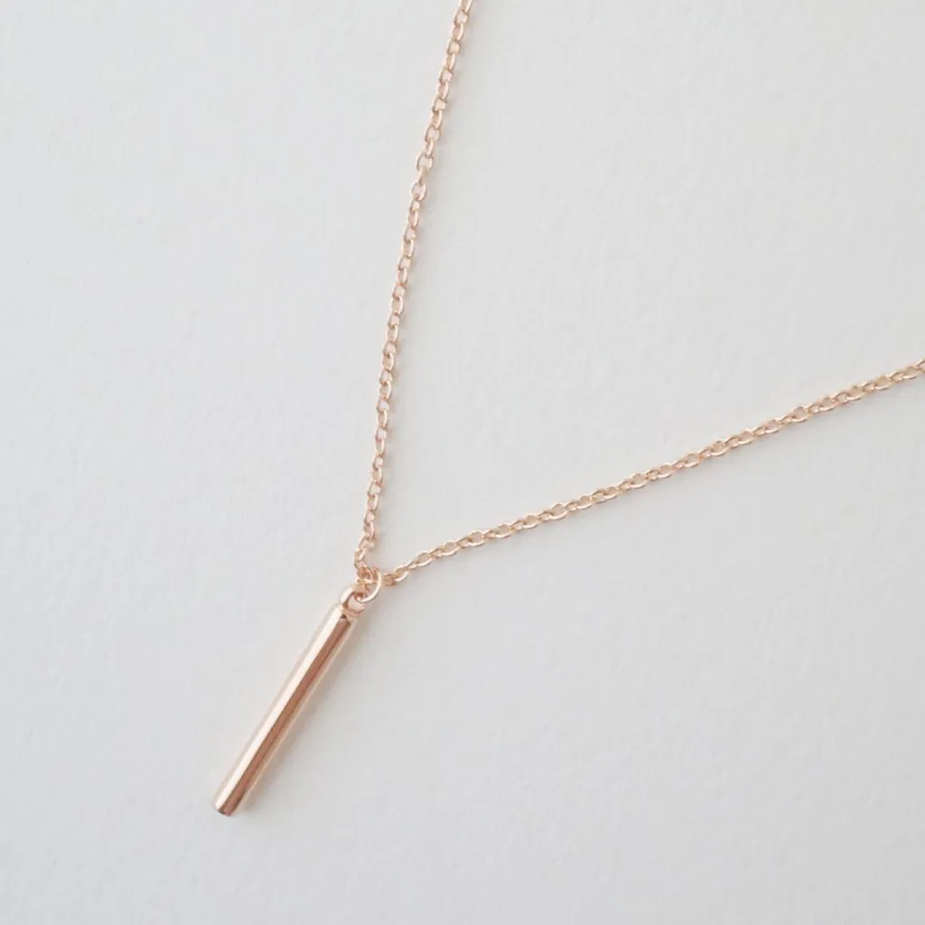 Pipette Bar Necklace