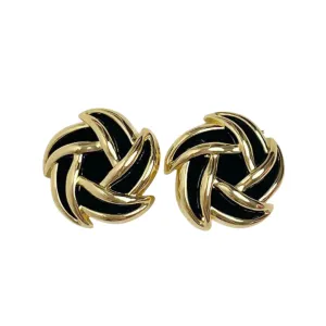 Pre Order:  Retro Spiral Earrings