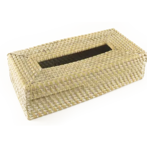 Rattan Tissue Box