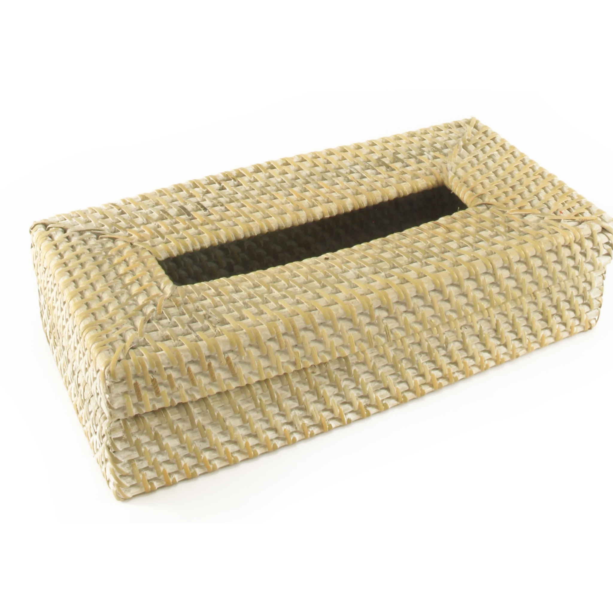 Rattan Tissue Box