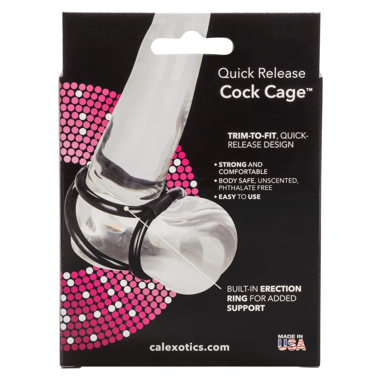 Rings! Quick Release Cock Cage Cock Ring