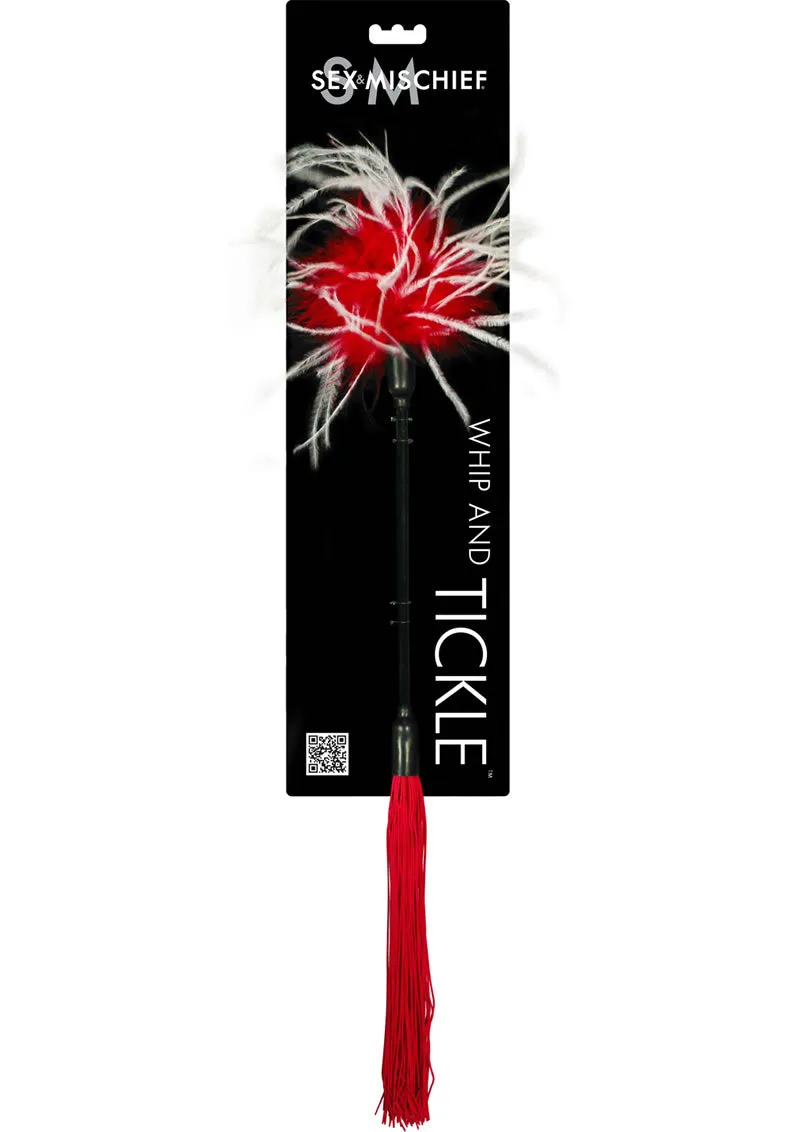 S & M Whip and Tickle (Red/White)