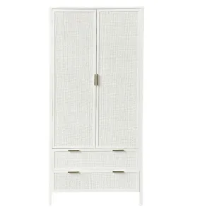 Santorini Wardrobe in White