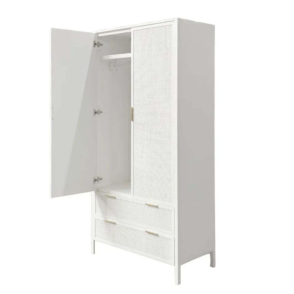 Santorini Wardrobe in White