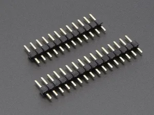 Short Feather Male Headers - 12-pin and 16-pin Male Header Set