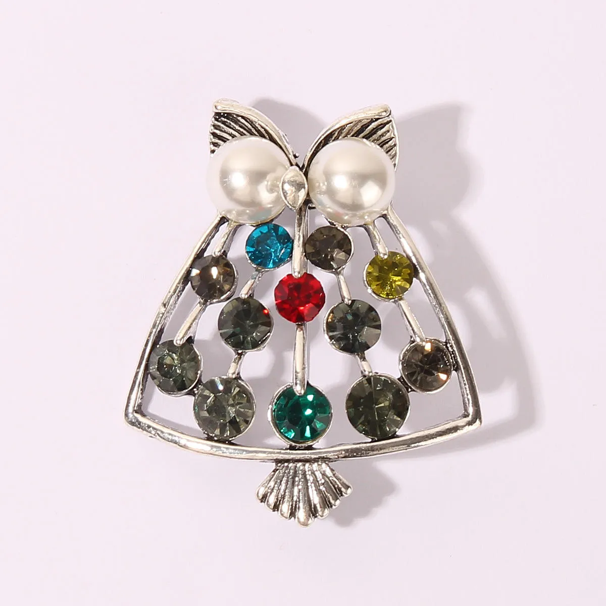 SISSLIA Manufacturer Golden Supplier Owl Brooch Fashion Delicate Brooches Trendy Zinc Alloy Animal Brooch