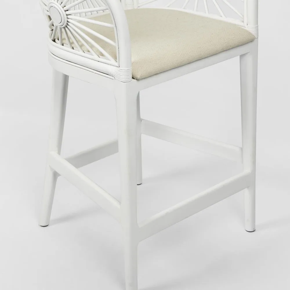 Solstice Counter Stool White