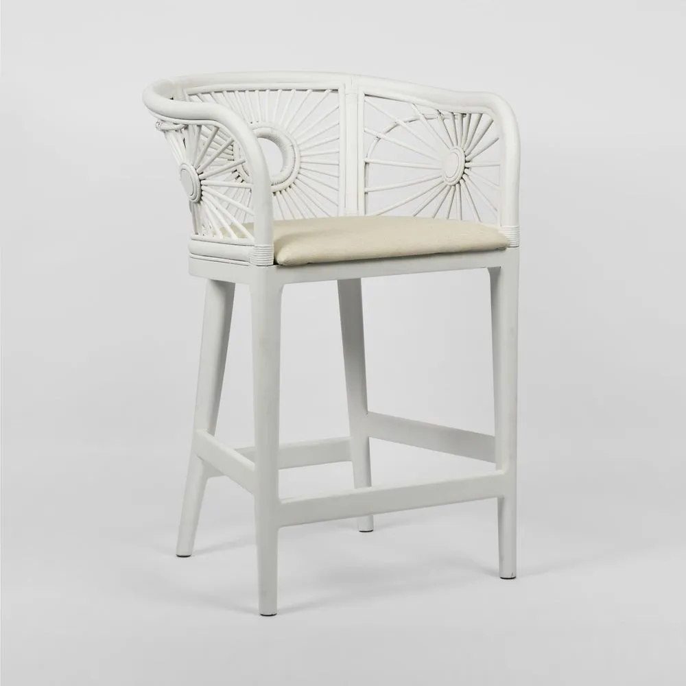 Solstice Counter Stool White