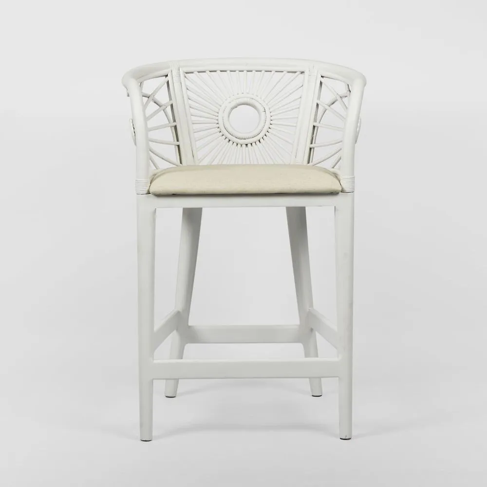 Solstice Counter Stool White