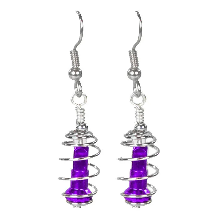 Spiral Cage Nipple Earrings