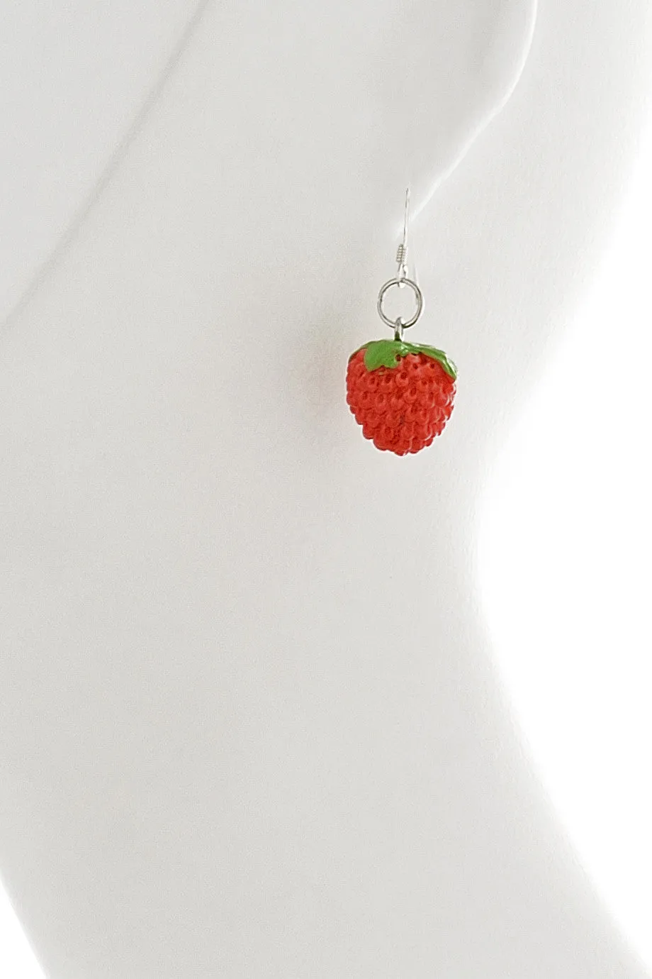 STRAWBERRY Red Earrings