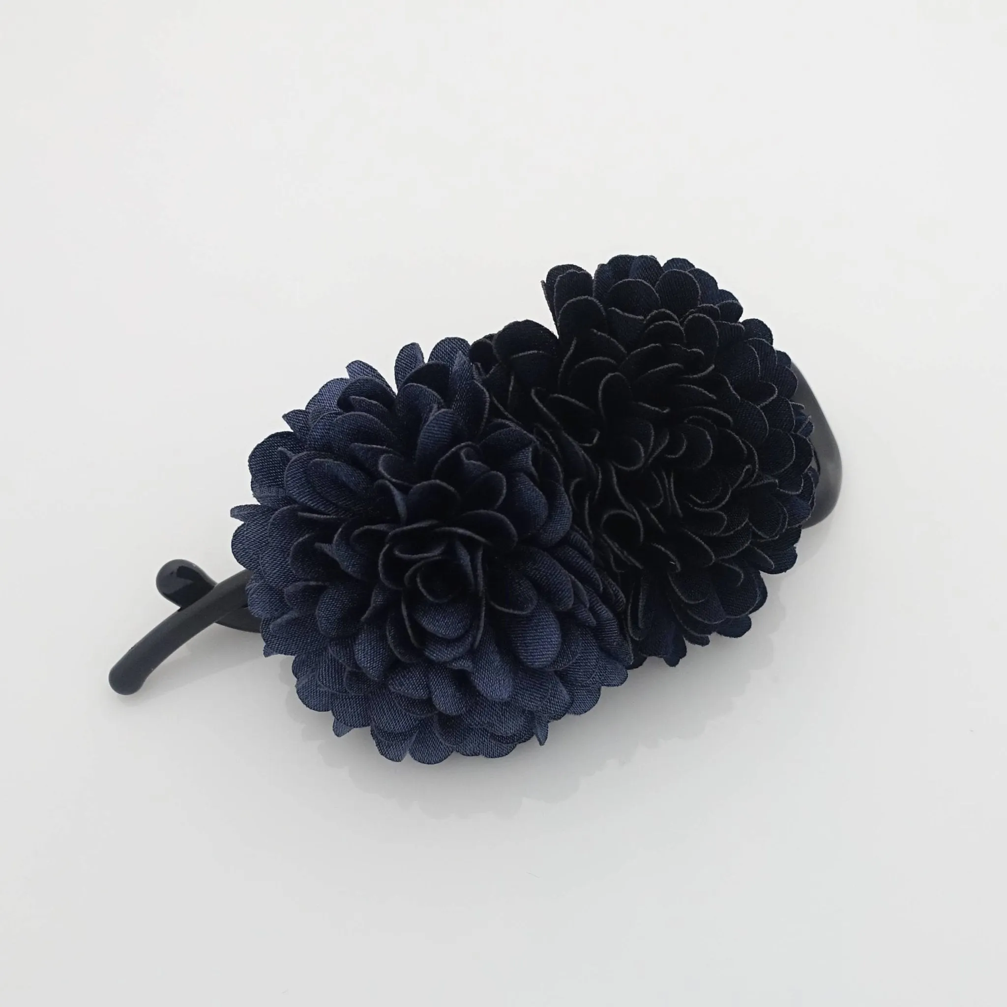 Two Chrysanthemum  Flower Decorated Hair Clip Women Hair Accessory