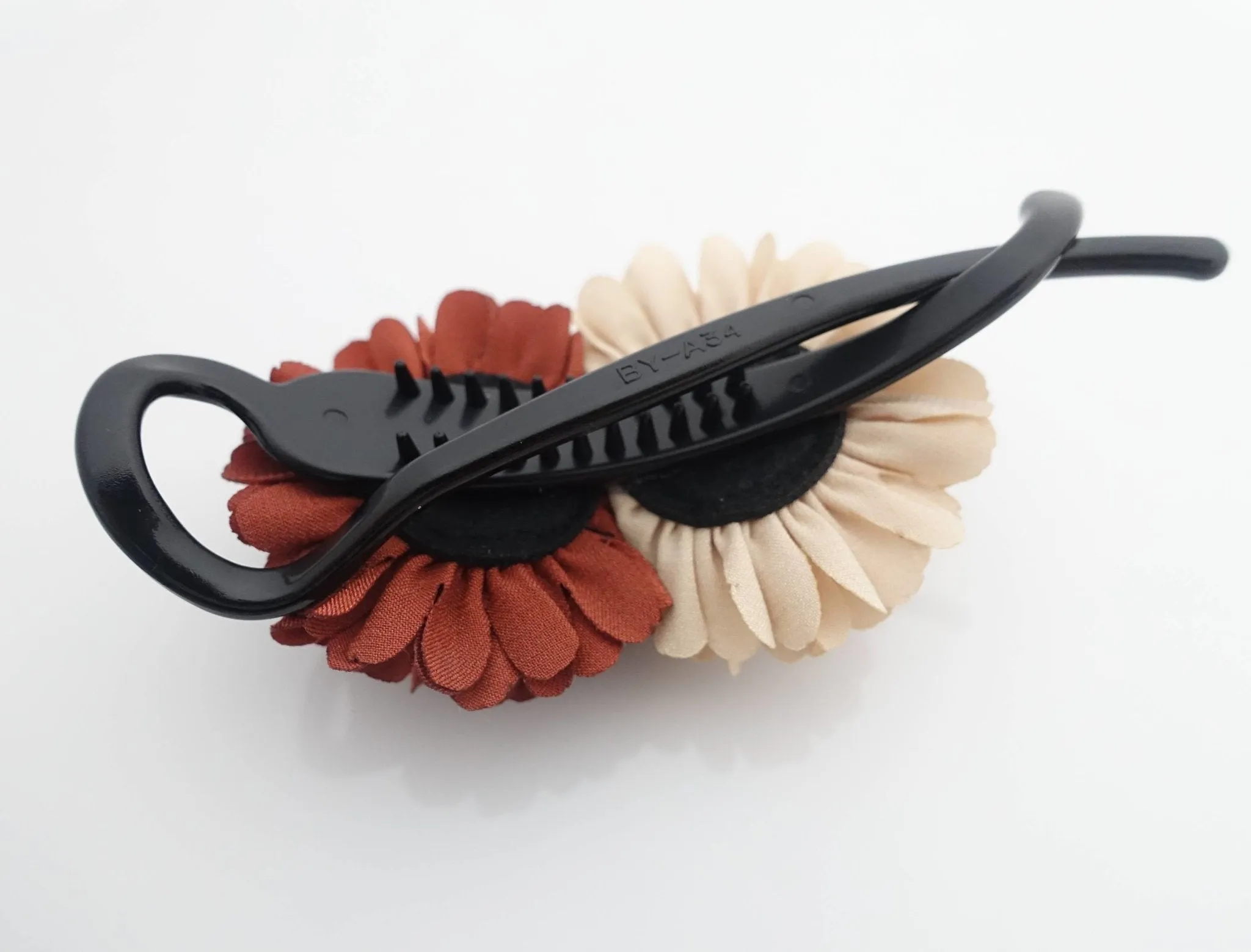 Two Chrysanthemum  Flower Decorated Hair Clip Women Hair Accessory