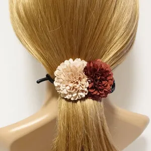 Two Chrysanthemum  Flower Decorated Hair Clip Women Hair Accessory